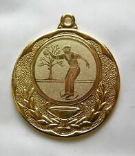 MEDAILLE GRAVEE THEME "PETANQUE " 40 MM GRAVURE PERSONNALISATION