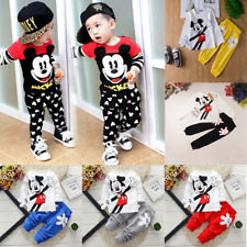 2pcs Neuf Nouveau-Né Bambin Bébé Garçon Enfants Vêtements pull Hauts+pantalon