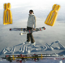 KlipSki - Système simple de porte-skis alpin et fond avec bâtons (7 couleurs)