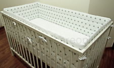 All round/all around Nursery bumper/ 420 or 360 cm long/ Padded 4 Sided/Cot /Bed