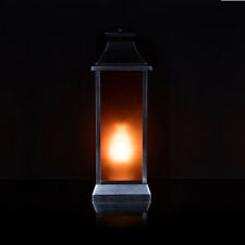 Laterne mit LED-Flammen Beleuchtung und Timer - OUTDOOR geeignet - Flammeneffekt