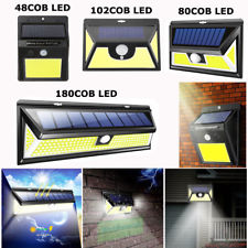 180 LED lampe solaire projecteur capteur détecteur mouvement jardin extérieur fr